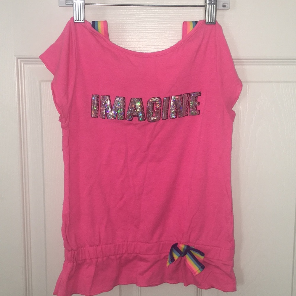 Bright pink shirt